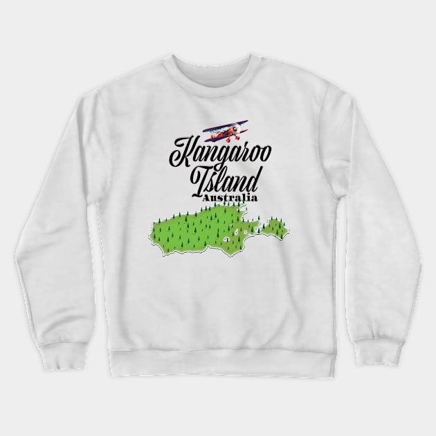 Kangaroo Island Crewneck Sweatshirt by nickemporium1